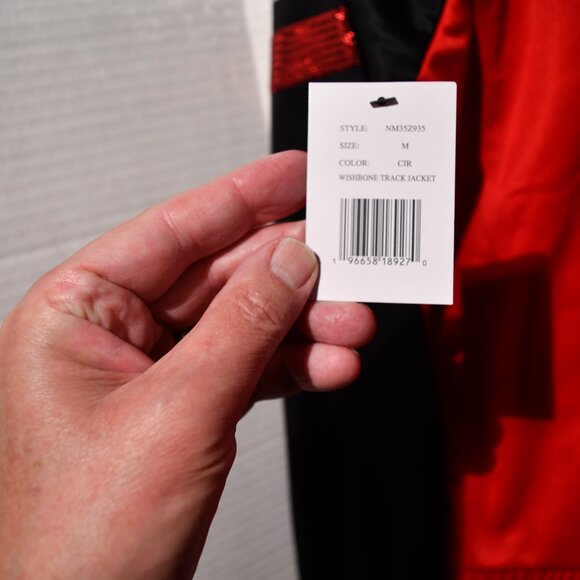 Womens Cincinati Reds MLB Sequin jacket Size M by GII Sports New Sample Tag - Picture 8 of 8